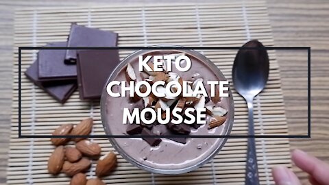 Lose weight with eating chocolate! Healthy and easy recipes - weight loss Chocolate Mousse