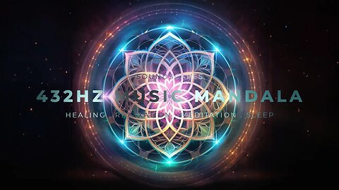 Music Mandala For Healing, Relaxation, Meditation and Sleep | 432Hz Ambient Soundscapes