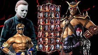 Mortal Kombat 9 - Expert Tag Ladder (Michael Myers And Johnny Cage) - Gameplay @(1080p) - 60ᶠᵖˢ ✔