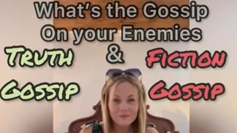 What is the gossip on your Haters/Enemies? What’s going on & what rumors are being told about them.
