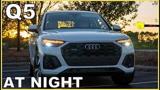 AT NIGHT: Audi Q5 S Line - Interior & Exterior Lighting Overview