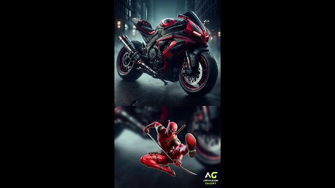 Supervillains as Motorbike 💥 Avengers vs DC - All Marvel & DC Characters #shorts #marvel #avengers