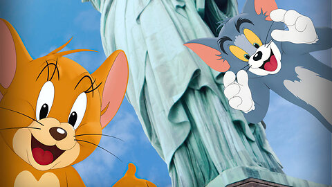 Tom and Jerry at Christ the Redeemer, Brazil’s greatest statue
