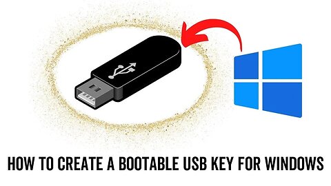 How To Create a Bootable USB Key to Install Reinstall or Repair Windows 10 or 11