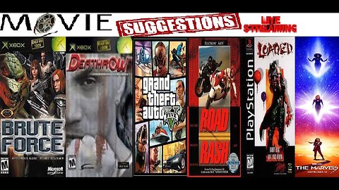 Movie Suggestions for Game Movies: BRUTE FORCE, DEATH ROW, GTA 5, ROAD RASH, LOADED + MCU Hates MEN