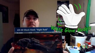 Italeri 1/72 Scale UH-60 Blackhawk Night Raid Unboxing Review