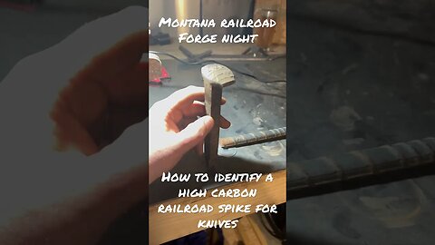 How To: Identify High Carbon Steel Spikes: Railroad night!