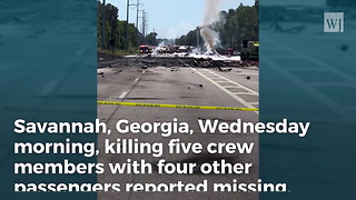 Military Plane Crashes in Georgia, 5 Confirmed Dead