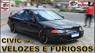 HONDA CIVIC VELOZES E FURIOSOS - THE FAST AND THE FURIOUS - CARRÕES DO DUDU @capitalrace6656