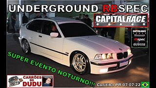 Underground RBSPEC Capital Race Carrões do Dudu 07/07/22 BMW 318 Ti Compact Fiat 500 rosa PINK