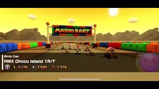 Mario Kart Tour - RMX Choco Island 1R/T Gameplay (Trick Tour New Course)