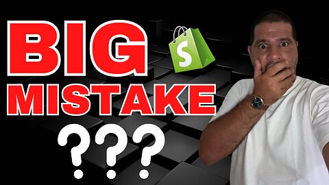 THE TOP 3 BIGGEST MISTAKES BEGINNERS DROPSHIPPERS MAKE WHEN STARTING | SHOPIFY DROPSHIPPING