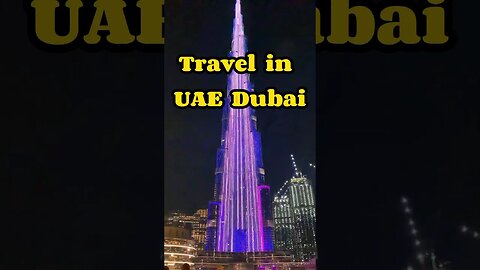 Travel in UAE Dubai #shorts #travel #dubai #uae