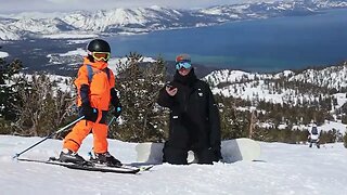 Heavenly Ski trip South Lake Tahoe April 2023. Big winter!