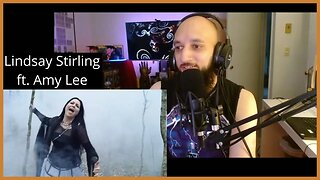 LINDSAY STIRLING - Love Goes On and On ft. Amy Lee of Evanescence (Official Music Video) Reaction