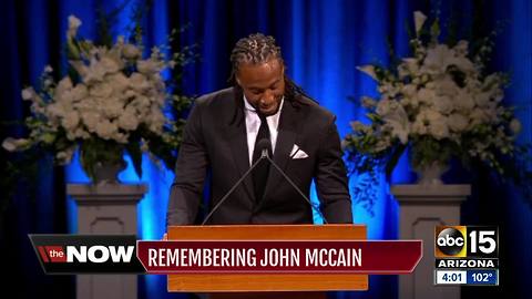 Funeral service held for Senator John McCain at the North Phoenix Baptist Church
