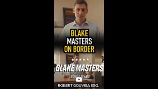 Blake Masters PROMISES to Secure the Border #shorts