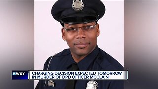 Charging decision expected Tuesday in murder of DPD officer Rasheen McClain