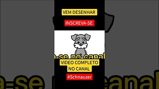 COMO DESENHAR CACHORRO KAWAII - SCHNAUZER - FÁCIL #desenho #shorts #desenhofacil #desenholivre