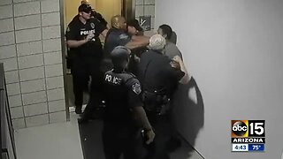 Man beaten by 5 Mesa police officers files federal lawsuit