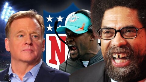 NFL Gets Called THIS by Socialist Democrat CORNEL WEST! Backs Brian Flores Suing NFL & Roger Goodell