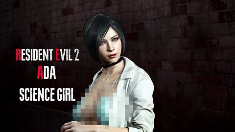 Resident Evil 2 Remake Ada Science Girl [4K]