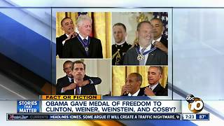 Obama gave Medal of Freedom to sexual predators?