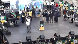 SOUTH AFRICA - Johannesburg - ANC CBD celebrations (videos) (64y)