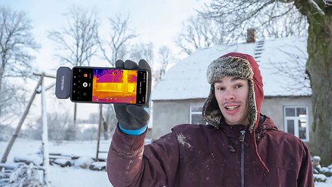 Inspecting our 200+ Year old House with Thermal Camera!?