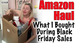 Amazon Haul, What I bought during the Black Friday Sales! (I am an Amazon Affiliate)