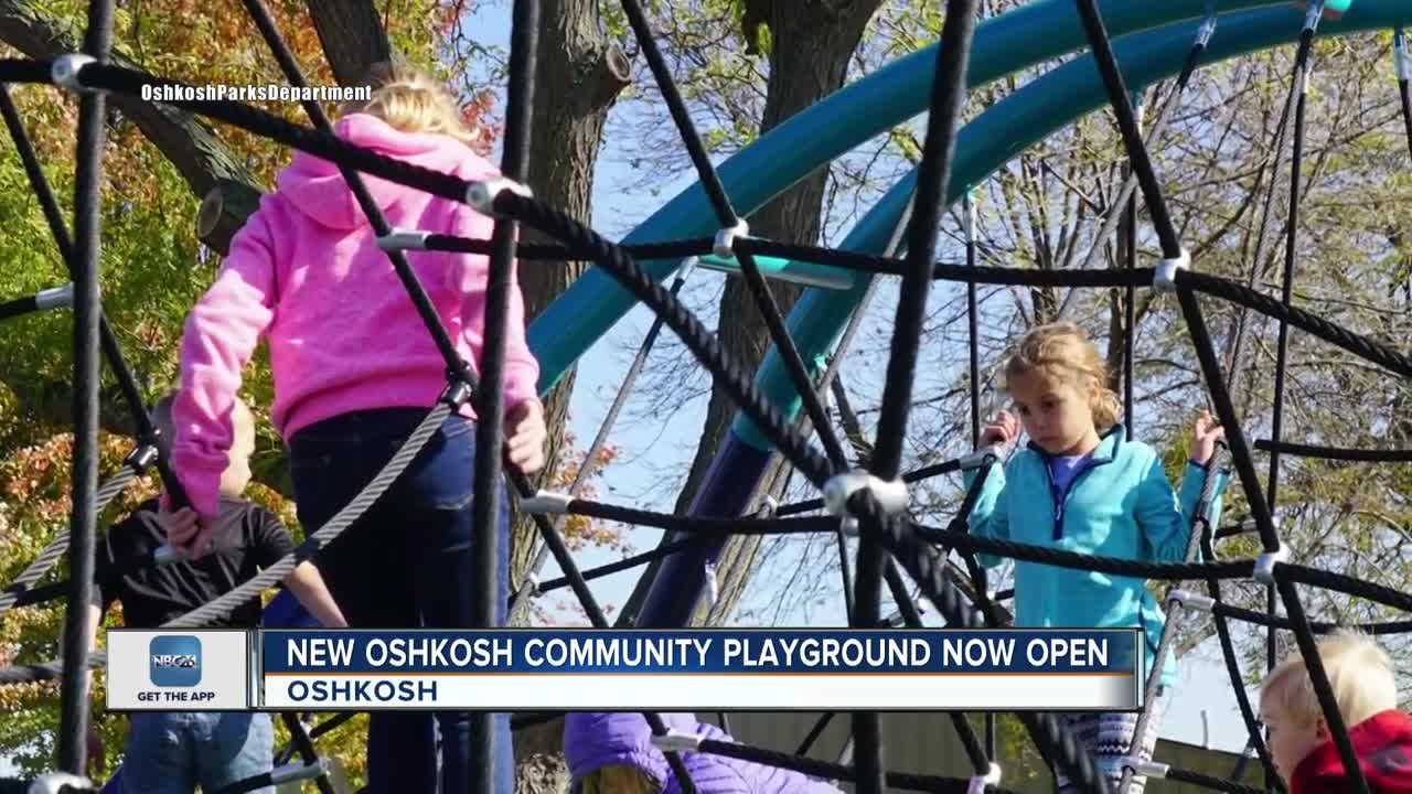New Oshkosh Community Playground open