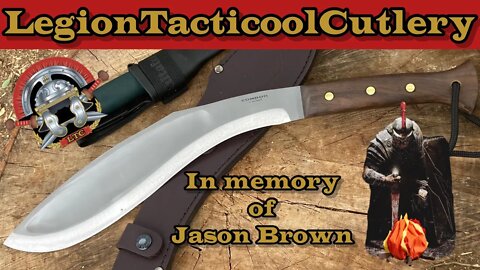 Condor King Kukri! Legion Lite up for Jason Brown, and the content creators who respected him..