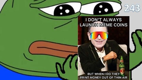 I keep buying all the MEME Coins and not selling! HELP #pepe #bros #mong #243