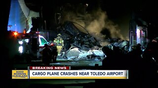 Cargo plane crashes near Toledo Airport