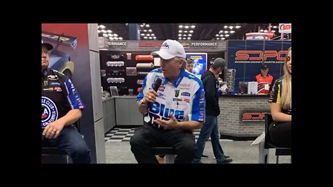 John Force Press Confrence