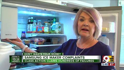 Complaints about Samsung ice maker add up to class-action lawsuit