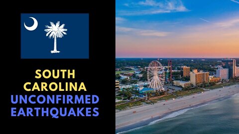 Are South Carolina Earthquakes Unconfirmed?