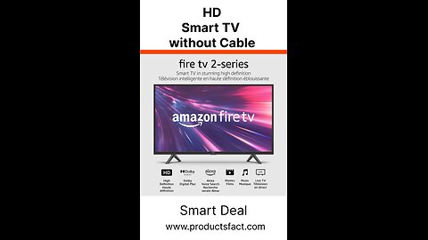 HD Smart TV without Cable Fire TV 32” 2-Series