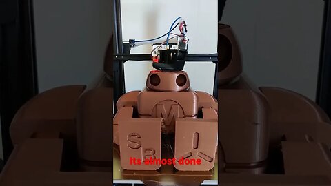 Giant 3D printed robot is almost done! Ender 3 Max