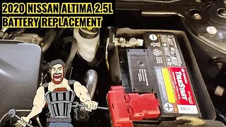 2020 NISSAN ALTIMA 2.5L BATTERY REPLACEMENT