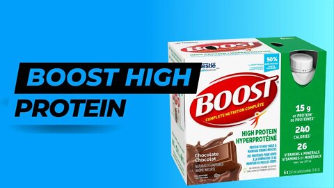 Boost High Protein Shake review (Chocolate)