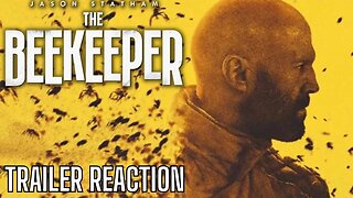 The Beekeeper | Official Restricted Trailer Reaction! | 🐝🔪🔫