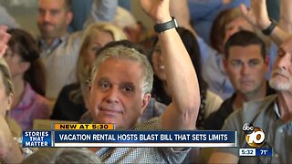 Vacation rental owners blast bill that could set limits
