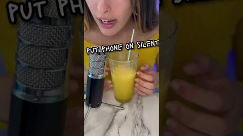 When you forget to put phone on do not disturb #fyp #asmr #asmrbloopers #shorts