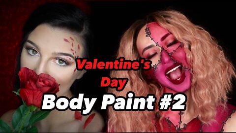 Valentines Day Body Paint Compilation 2