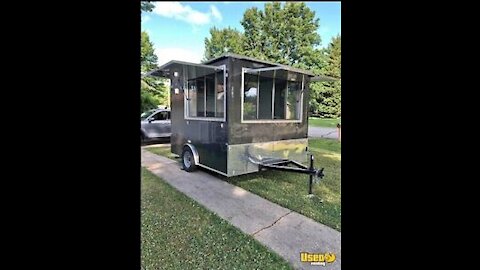 Compact and Like-New 2020 - 8.5’ x 10’ Mobile Concession Trailer for Sale in Tennessee