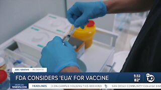 In-Depth: FDA considers EUA for vaccine