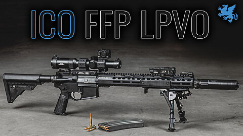 Griffin Armament 1-8x ICO FFP LPVO Optic With ICO/MIL Reticle