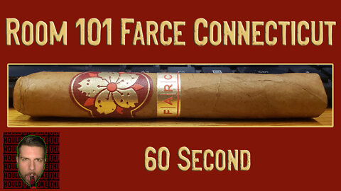 60 SECOND CIGAR REVIEW - Room 101 Farce Connecticut