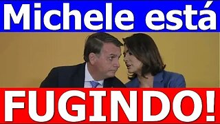URGENTE: Michele Bolsonaro está fugindo!